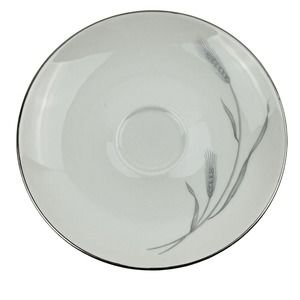 Johann‎ Haviland Silver Wheat Saucer Only Silver Rim Replacement